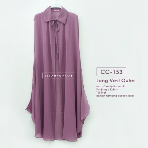 CC-153 Long Vest Ceruti